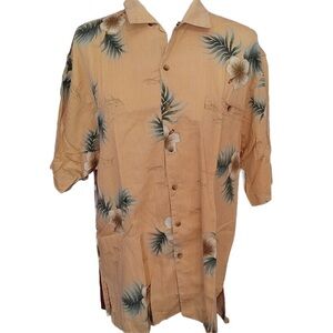 Hook & Tackle Hawaiian Camp Shirt M